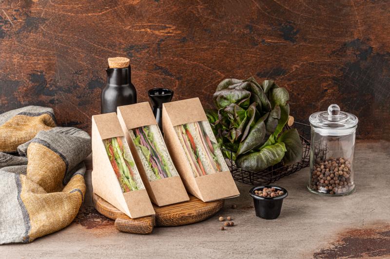 Новинка в ассортименте - упаковка для сэндвичей OSQ Decker