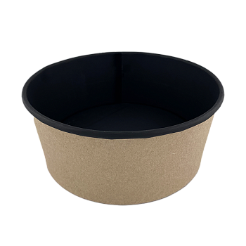 Фото товара: Круглый контейнер OSQ ROUND BOWL 620 BLACK WOOD (270 шт./кор.)
