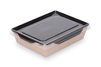 Фото товара: Упаковка OSQ OpSalad 800 Black Edition (200 шт./кор.)