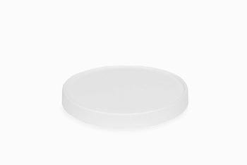 Фото товара: Белая картонная крышка OSQ Round Bowl 750-1000 W lid (270 шт./кор.)