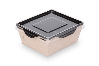 Фото товара: Упаковка OSQ OpSalad 350 Black Edition без крышки (900 шт./кор.)