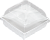 Фото товара: Упаковка Smart Pack 900 White с купольной крышкой (100 шт./кор.)